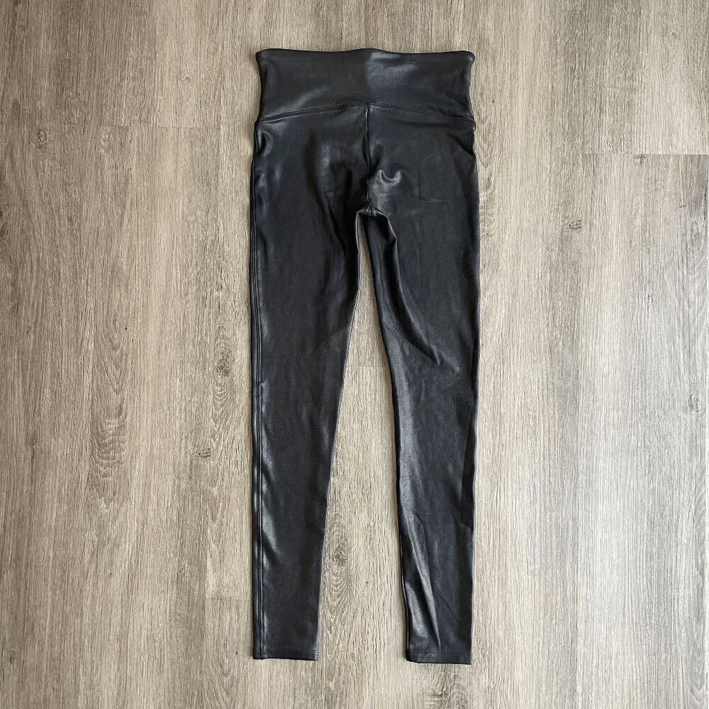 Spanx Faux Leather Leggings Medium​​​​ - Picture 4 of 9